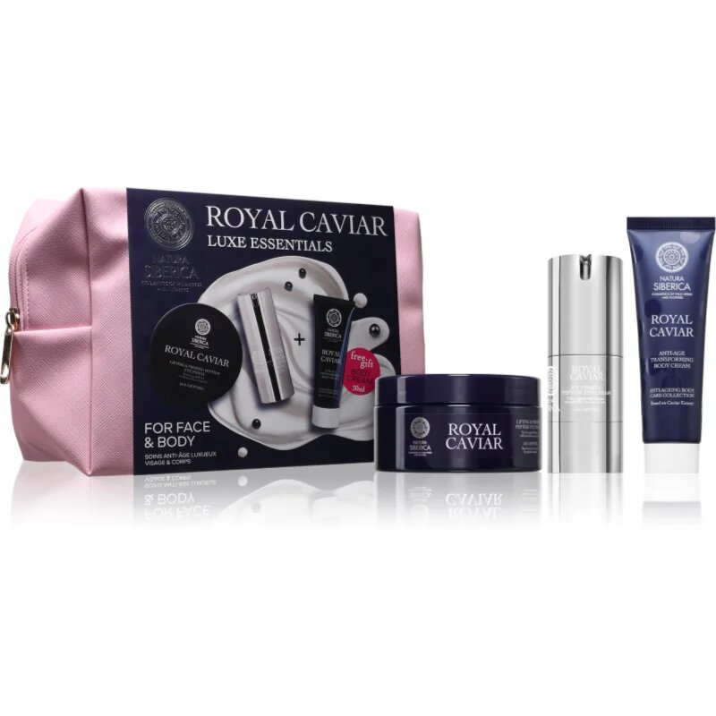 Natura Siberica Royal Caviar Luxe Essentials darilni set