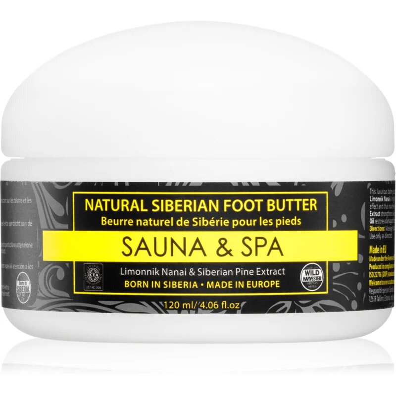 Natura Siberica Sauna and Spa maslo za noge 120 ml