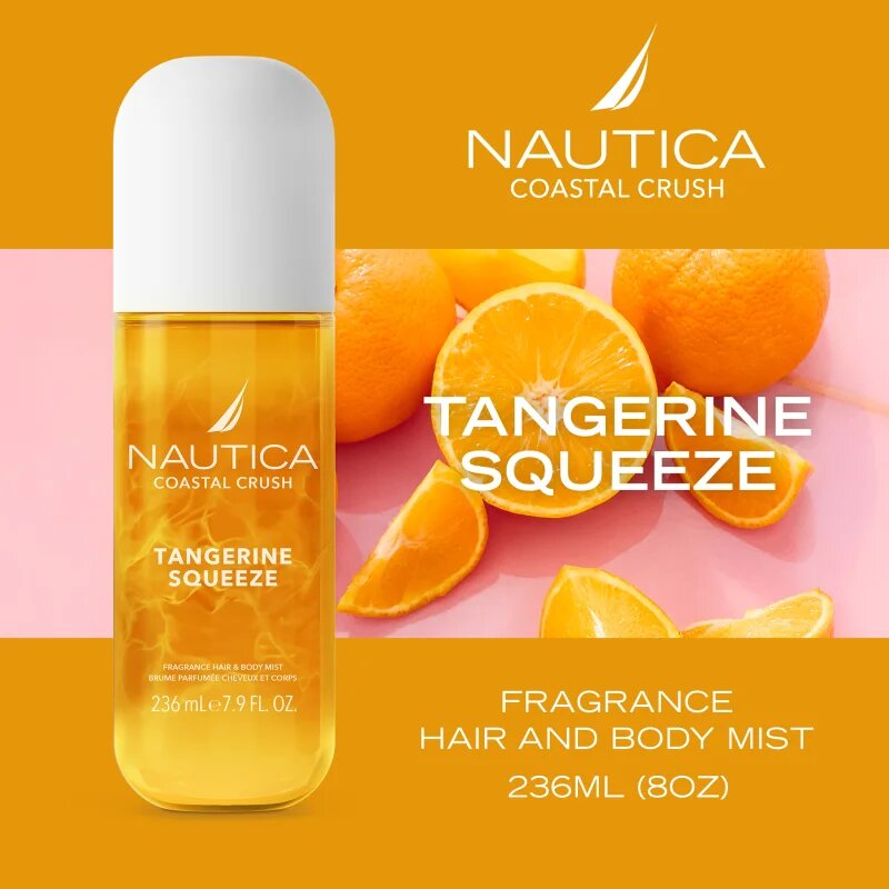 Nautica Coastal Crush Tangerine Squeeze pršilo za telo za ženske 236 ml