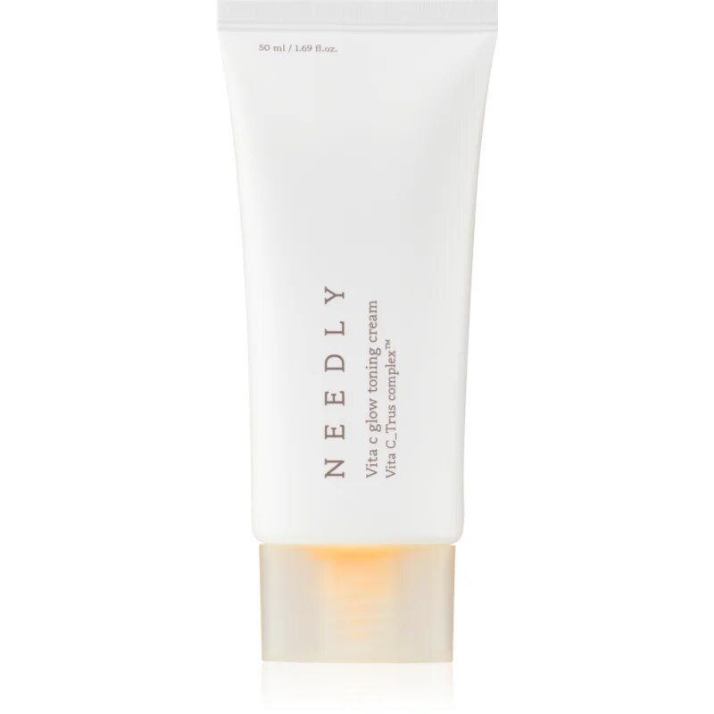 NEEDLY Vita C Glow Toning Cream vlažilna tonirana krema za poenotenje tona kože 50 ml
