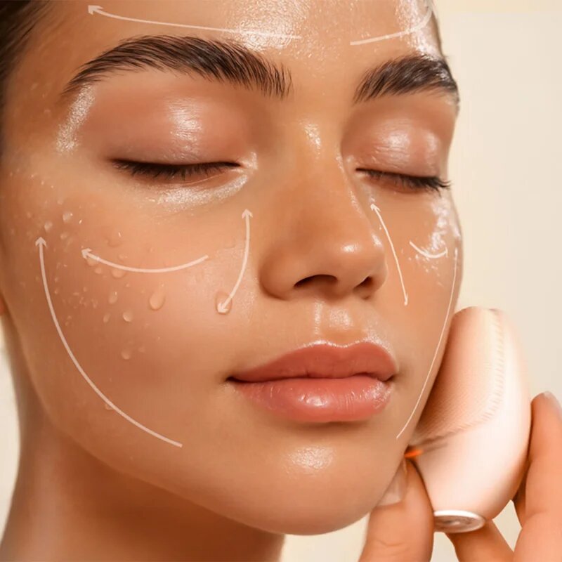 NENO Beauty Mica termosonična krtačka za čiščenje za obraz 1 kos