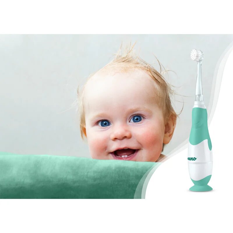 NENO Denti Mint baterijska zobna ščetka za otroke 3 m+ 1 kos