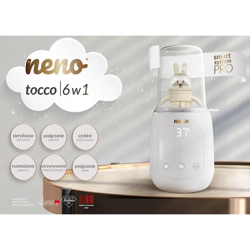 NENO Tocco 6 in 1 grelnik stekleničk in sterilizator 1 kos