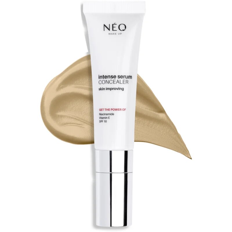 NEO MAKE UP Intense Serum Concealer korektor za oči za osvetljevanje kože in hidratacijo odtenek 03 Natural 5 ml