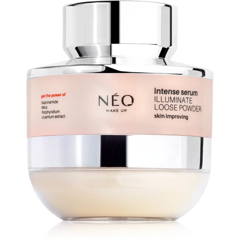 NEO MAKE UP Intense Serum Illuminate Loose Powder posvetlitveni puder v prahu 10 g