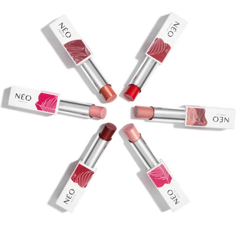 NEO MAKE UP Intense Serum No Transfer Lipstick dolgoobstojna šminka z mat učinkom odtenek 04 Everyday Is Pink 3.5 g