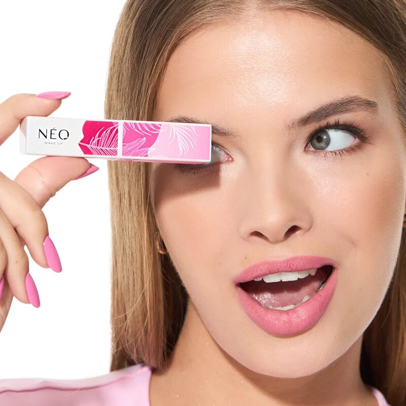 NEO MAKE UP Intense Serum No Transfer Lipstick dolgoobstojna šminka z mat učinkom odtenek 04 Everyday Is Pink 3.5 g