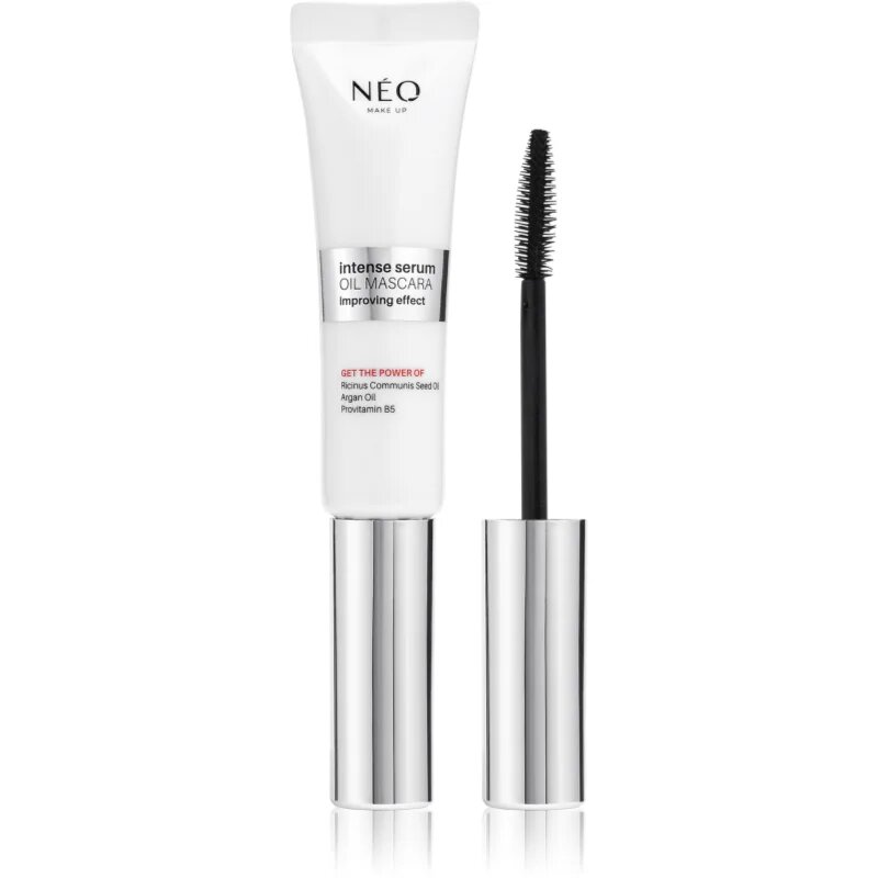NEO MAKE UP Intense Serum Oil Mascara hranilna maskara odtenek Black 9 ml