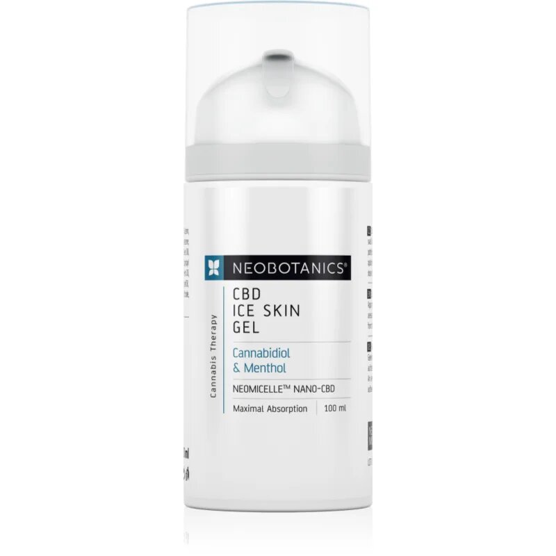 Neobotanics CBD Ice Skin Gel konopljin hlanilni gel z mentolom s CBD-jem 100 ml