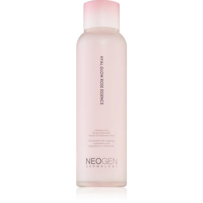 Neogen Dermalogy Hyal Glow Rose Essence vlažilna esenca z vrtnično vodo 160 ml