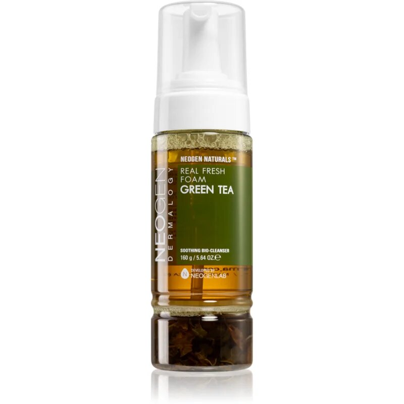Neogen Dermalogy Real Fresh Green Tea pomirjevalna čistilna pena 160 g