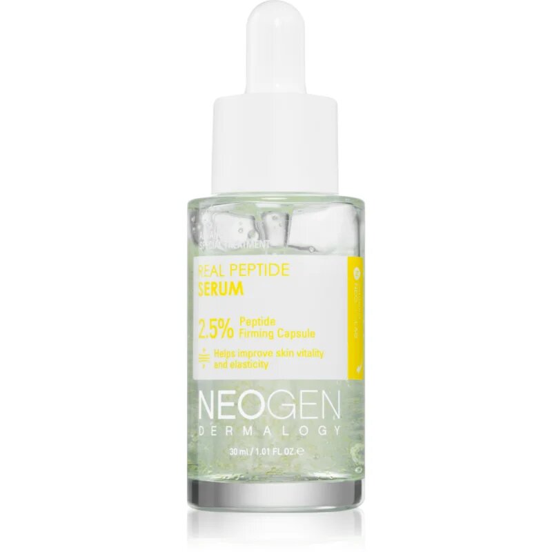 Neogen Dermalogy Real Peptide Serum vlažilni serum proti gubam povečujoč prožnost kože 30 ml
