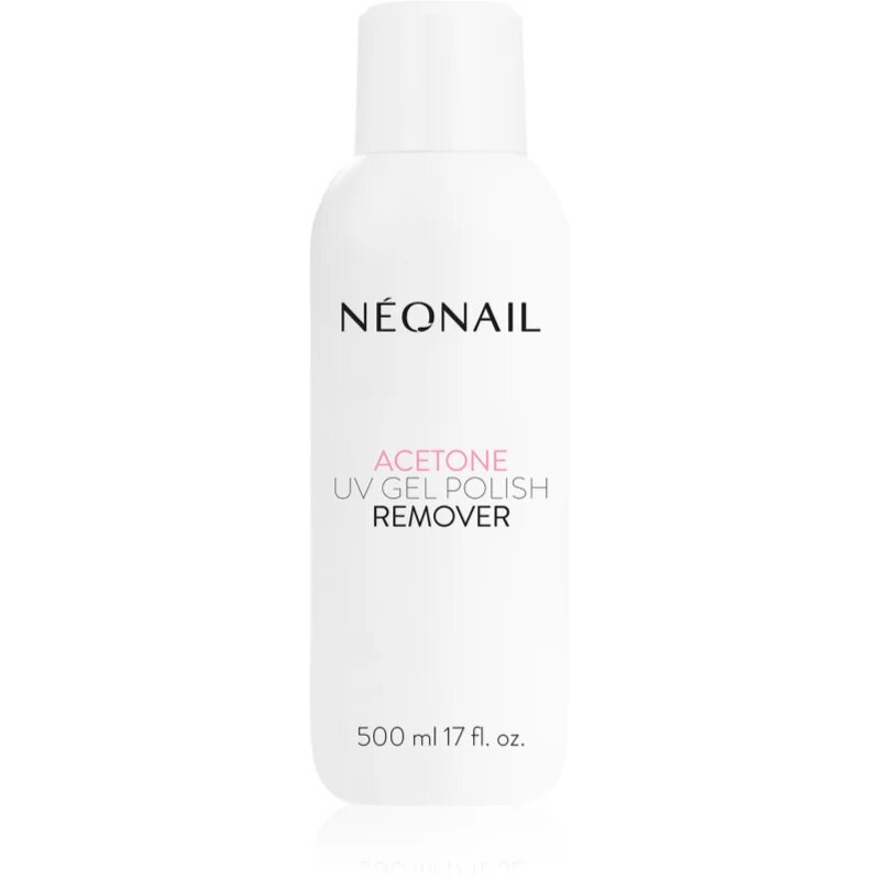 NeoNail Acetone čisti aceton za odstranjevanje gel nohtov 500 ml