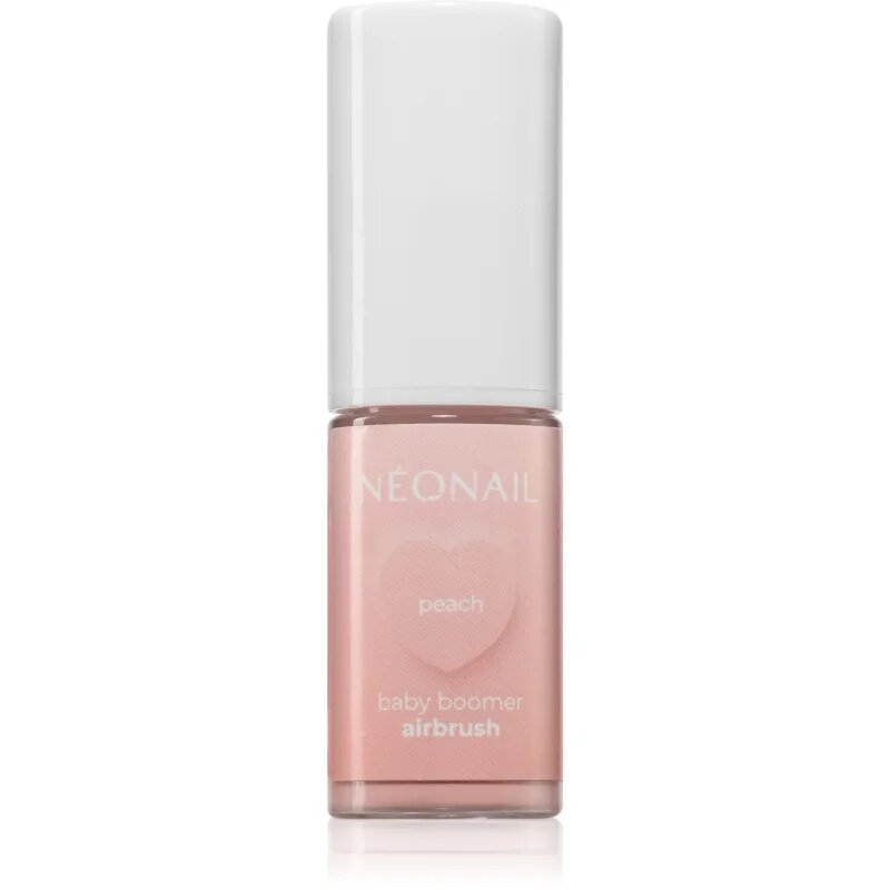 NeoNail Baby Boomer Airbrush barvni puder za nohte odtenek Peach 5 g