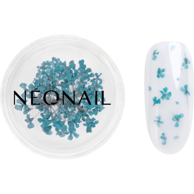 NeoNail Dried Flowers sušen cvet za nohte odtenek 05 Turquoise 1 kos
