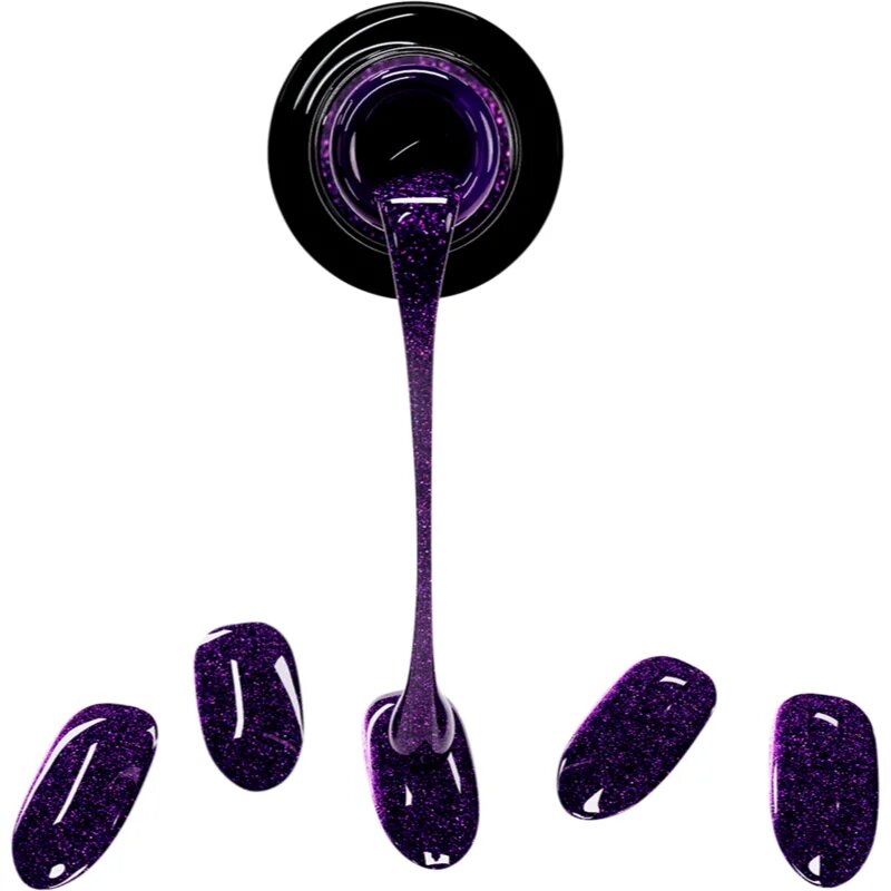 NeoNail Easy On Gel Stickers nalepke za nohte ob uporabi UV-/LED-lučke odtenek M02 20 kos