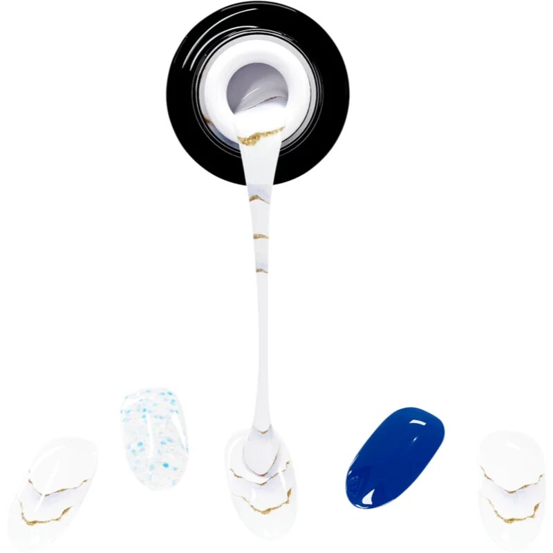 NeoNail Easy On Gel Stickers nalepke za nohte ob uporabi UV-/LED-lučke odtenek M10 20 kos