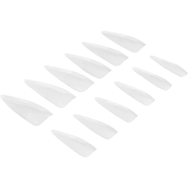 NeoNail Flexi Tips Invisible umetni nohti vrsta 03 Clear Stiletto 300 kos