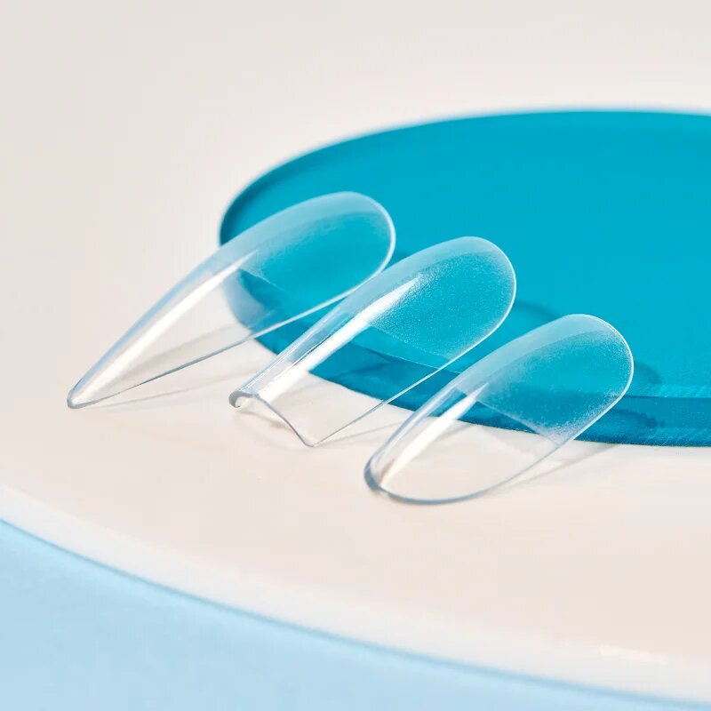 NeoNail Flexi Tips Invisible umetni nohti vrsta 03 Clear Stiletto 300 kos