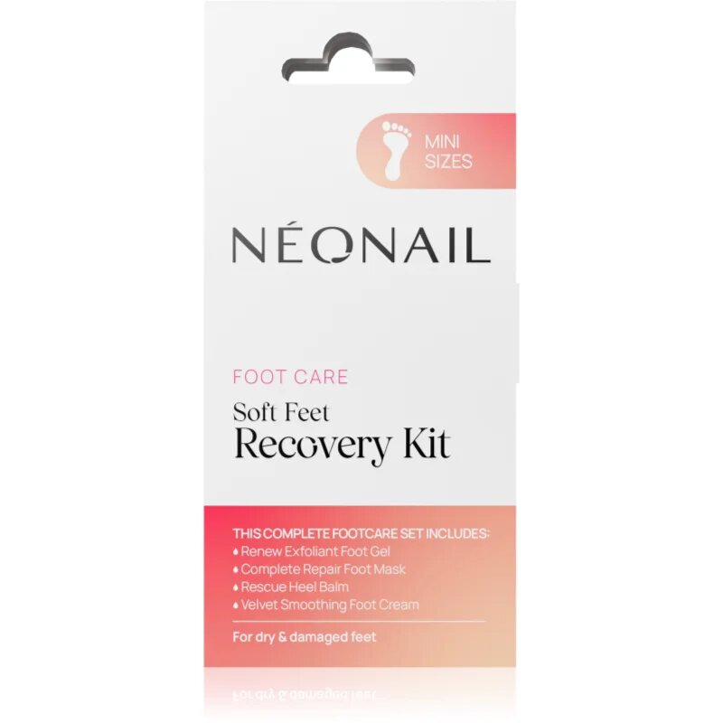 NeoNail Foot Care Soft Feet Recovery Kit set za noge