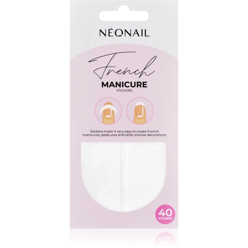 NeoNail French Manicure Stickers nalepke za nohte vrsta 01 40 kos