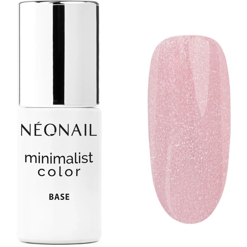 NeoNail Minimalist Color Base podlak za nohte z uporabo UV/LED-lučke odtenek Shiny Rouge Tone 7.2 ml