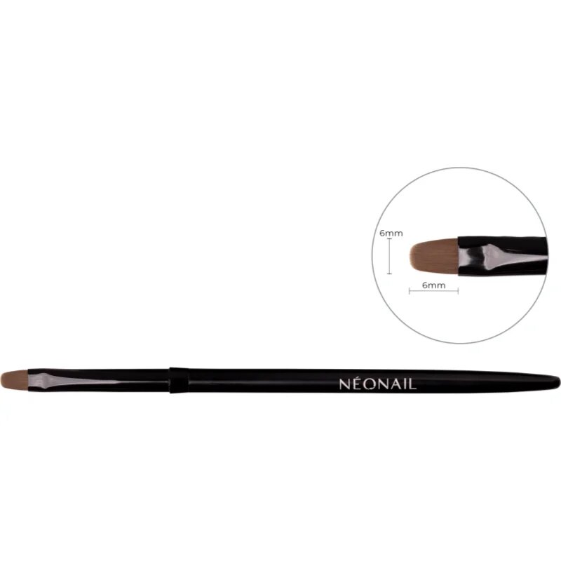 NeoNail Nail Art Brush čopič za okrasitev nohtov vrsta Oval 6 mm 1 kos