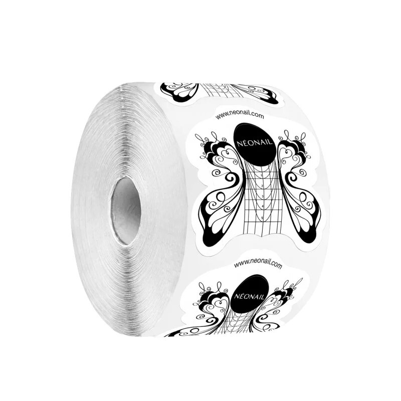 NeoNail Nail Forms Butterfly predloge za modeliranje nohtov 100 kos