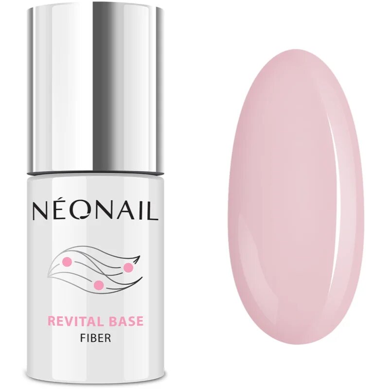 NeoNail Revital Base Fiber osnovni gel za modeliranje nohtov odtenek Creamy Splash 72 ml