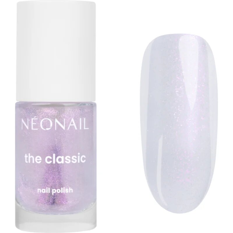 NeoNail The Classic Glow Nail Polish bleščeči lak za nohte odtenek Luminous Glow Purple 7.2 ml