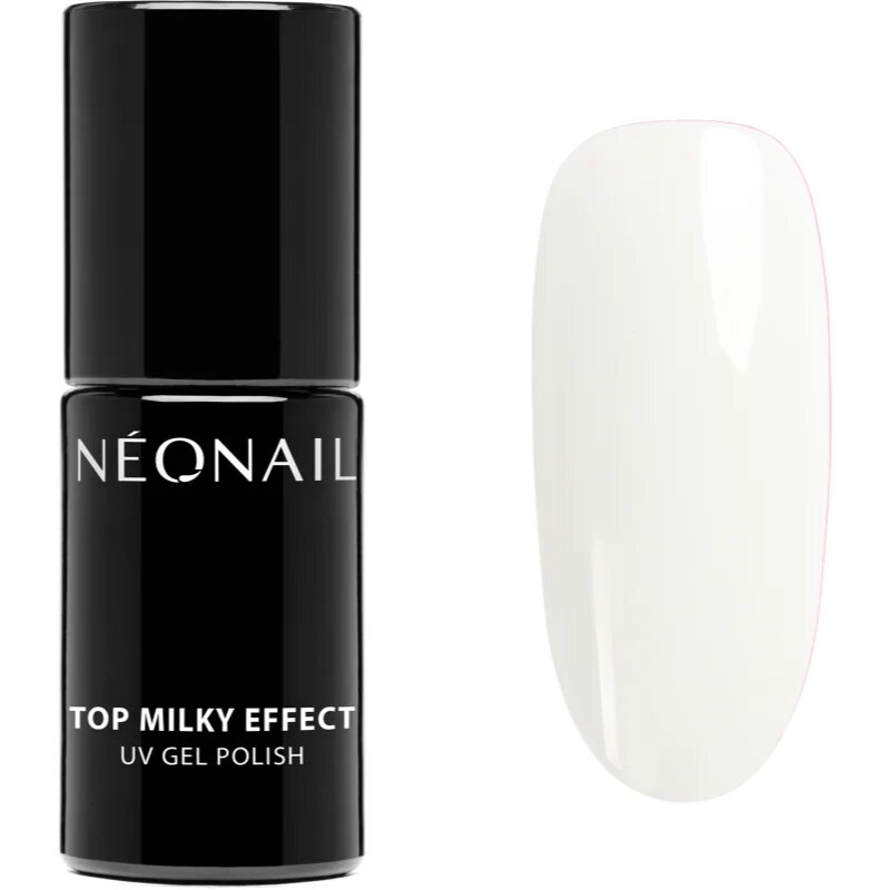 NeoNail Top Milky Effect gel nadlak za nohte odtenek Creamy 7.2 ml