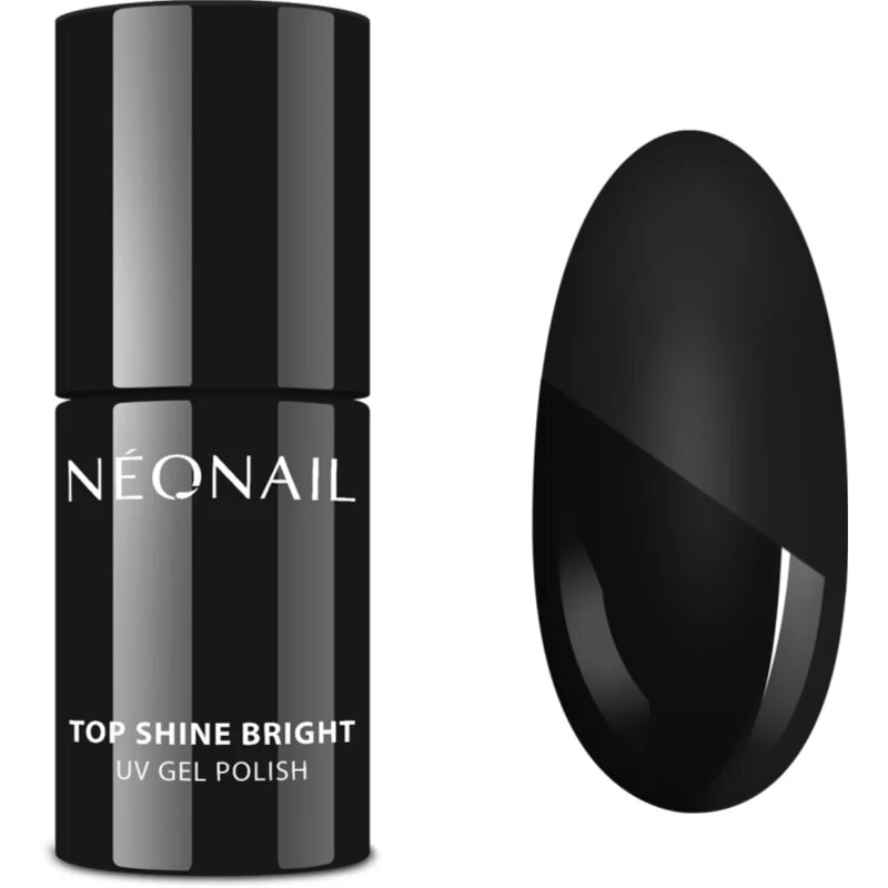 NeoNail Top Shine Bright gel nadlak za nohte 72 ml