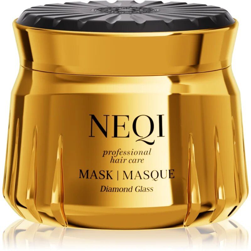 NEQI Diamond Glass Mask maska za sijaj in mehkobo las 250 ml