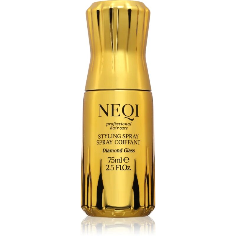 NEQI Diamond Glass Styling Spray stiling gel za gladke in sijoče lase 75 ml