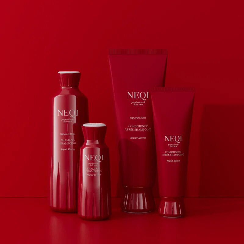 NEQI Repair Reveal nežni čistilni šampon za vse tipe las 90 ml