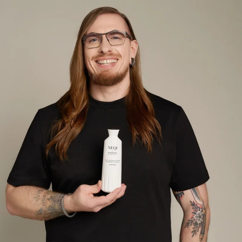 NEQI TBP Shampoo globinsko čistilni šampon za lase in lasišče 330 ml
