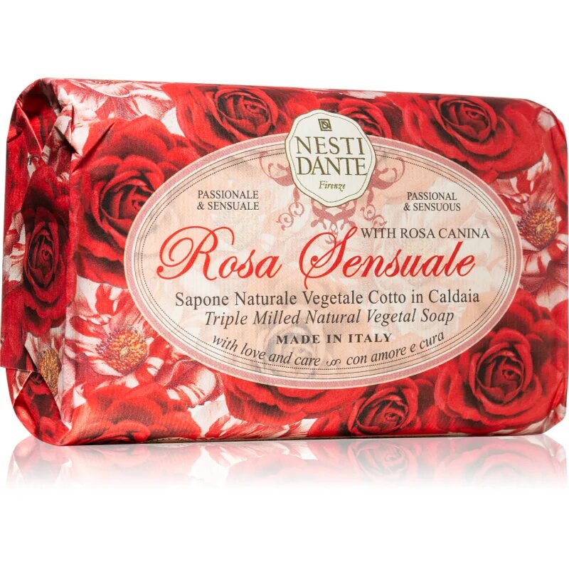 Nesti Dante Rosa Sensuale naravno milo 150 g