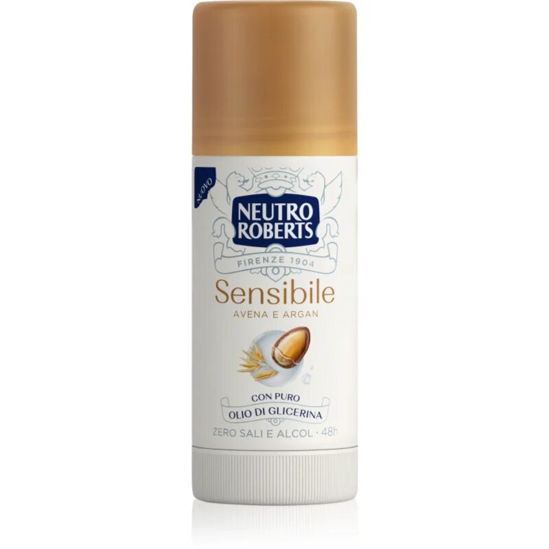 Neutro Roberts Avena e Argan trdi deodorant brez aluminijevih soli za občutljivo kožo 40 ml