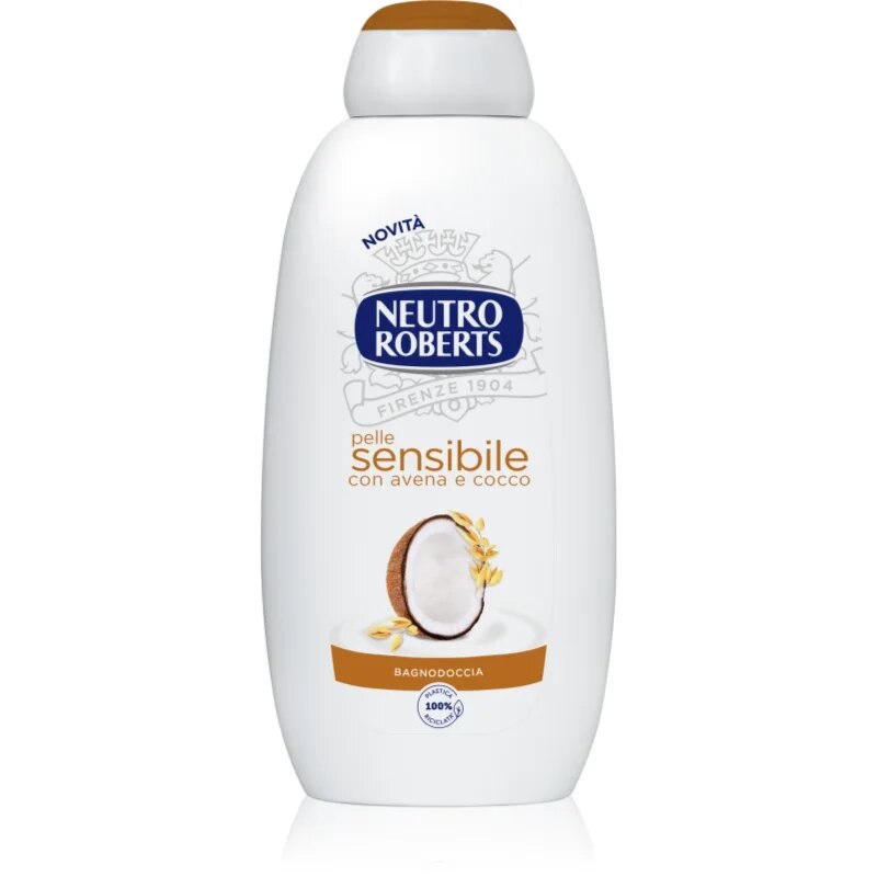 Neutro Roberts Avena e Cocco gel za prhanje s hranilnim učinkom 600 ml