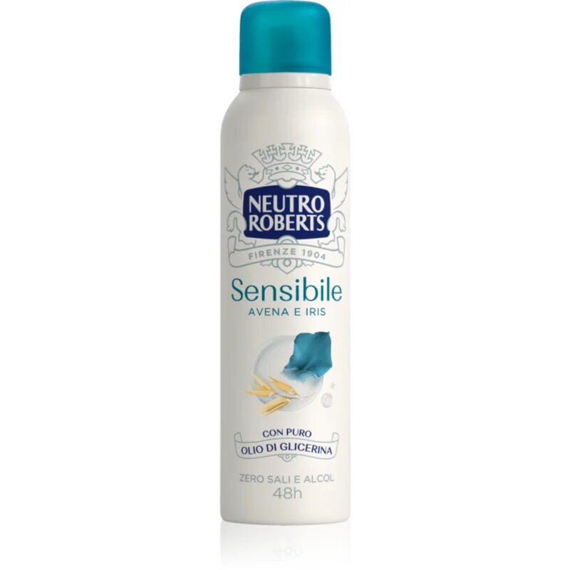 Neutro Roberts Avena e Iris deodorant v pršilu z 48-urnim učinkom 150 ml