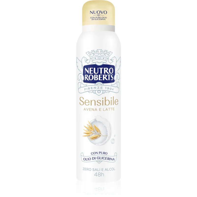 Neutro Roberts Avena e Latte deodorant v pršilu z 48-urnim učinkom 150 ml
