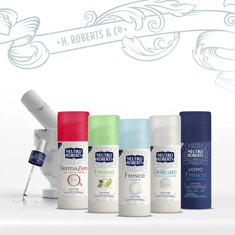 Neutro Roberts Classico deodorant s kroglico z 48-urnim učinkom 40 ml