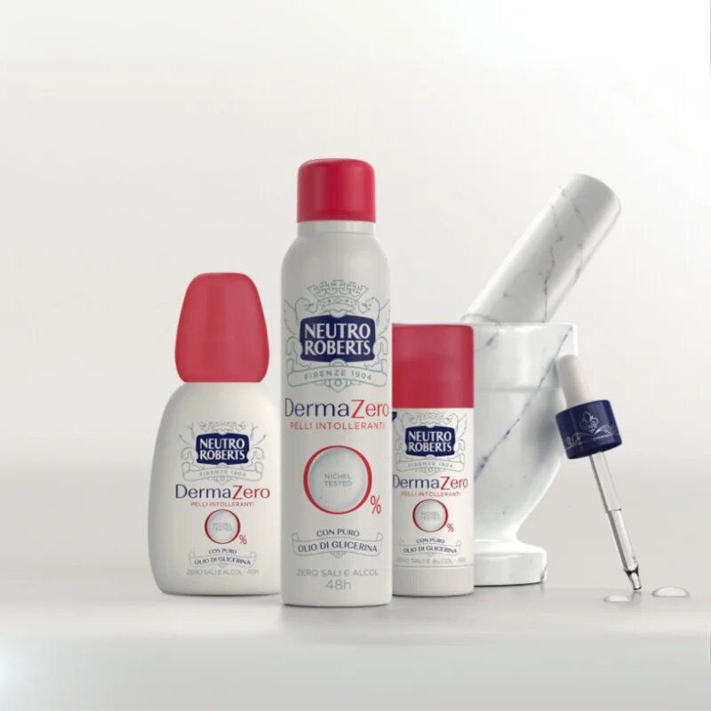 Neutro Roberts DermaZero deodorant v razpršilu z 48-urnim učinkom 75 ml
