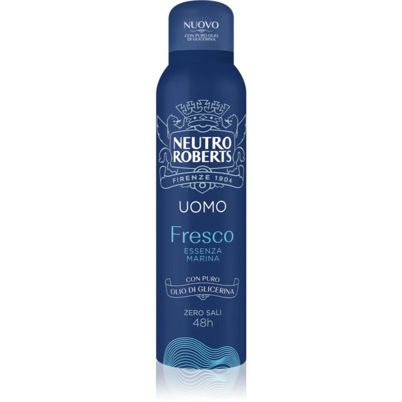 Neutro Roberts Essenza Marina osvežilni deodorant v pršilu z 48-urnim učinkom za moške 150 ml