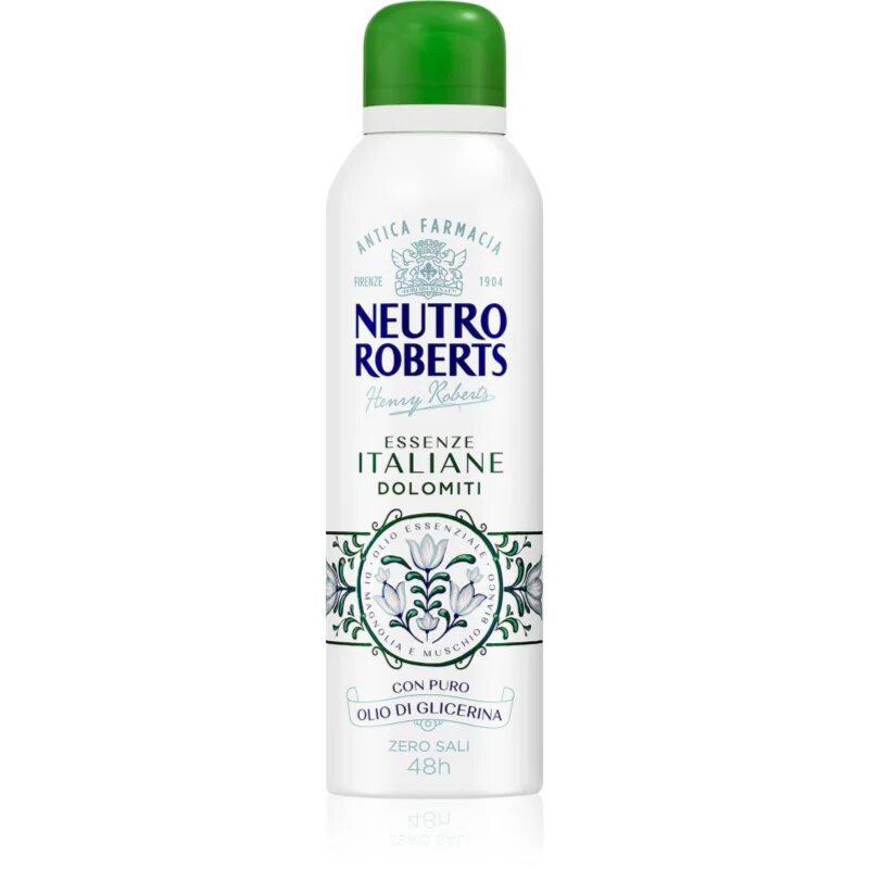 Neutro Roberts Italiane Dolomiti deodorant v pršilu z 48-urnim učinkom 200 ml