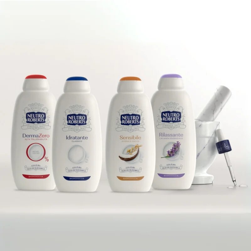 Neutro Roberts Lavanda Essenziale gel za prhanje s sivko 600 ml