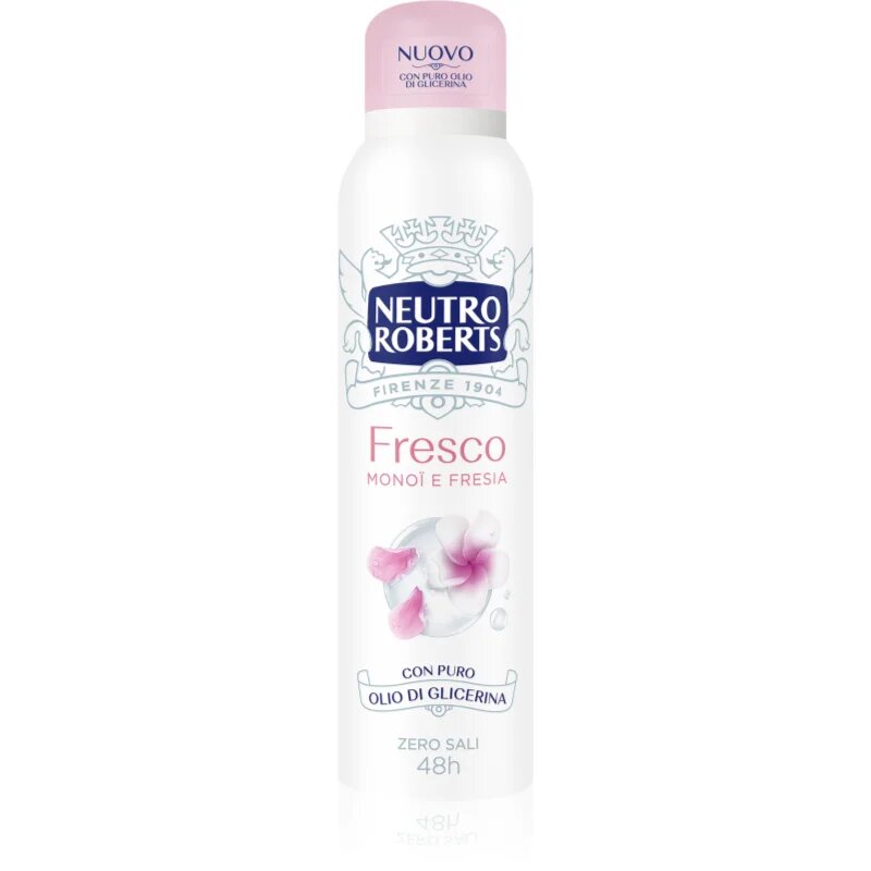 Neutro Roberts Monoi e Fresia deodorant v pršilu z 48-urnim učinkom 150 ml