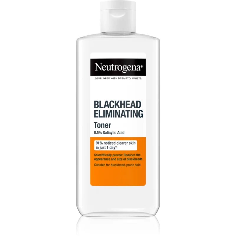 Neutrogena Blackhead Eliminating čistilni tonik proti črnim pikicam 200 ml