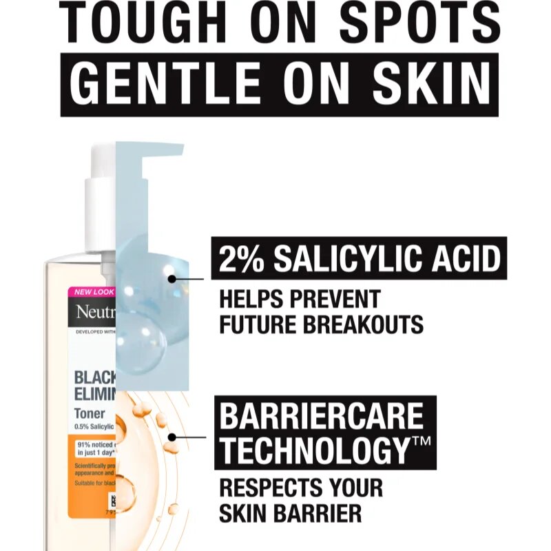 Neutrogena Clear & Defend čistilni gel z 2 % salicilno kislino 200 ml