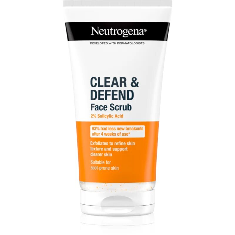 Neutrogena Clear & Defend piling s salicilno kislino 150 ml